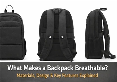 ما الذي يجعل حقيبة الظهر قابلة للتنفس؟ شرح المواد والتصميم والميزات الرئيسية