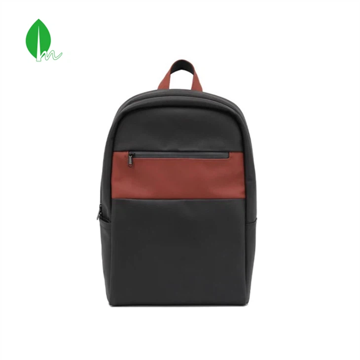 حقيبة ظهر جلدية للكمبيوتر المحمول مقاس 17 بوصة